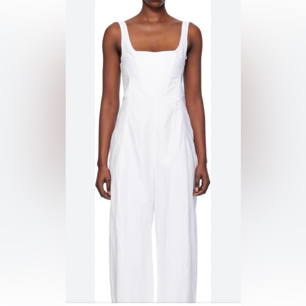 Reformation linen jumpsuit